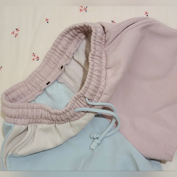 Missguided Pink Color Block Drawstring Shorts - Picture 5 of 5